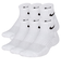 ナイキ（NIKE）靴下 キッズ エブリデイ クッションド アンクル ソックス 6足組 白 21-23cm SX6912-100