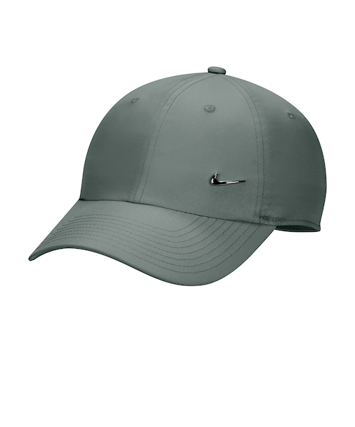 ナイキ（NIKE）キャップ ドライフィット クラブ アンストラクチャード メタル スウッシュ 緑 S-Lサイズ(54-59cm) FB5372-364