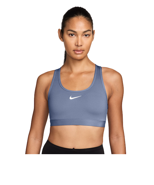 ナイキ(NIKE)スウッシュ ミディアムサポート パッディド スポーツブラ DX6822-499