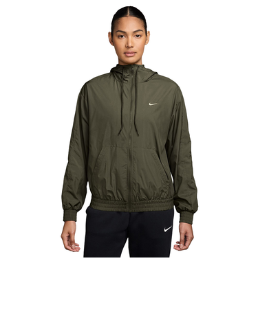 ナイキ(NIKE)スポーツウェア クラシック ウーブン ルーズ UV プロテクション フーデッド ジャケット FV6299-222