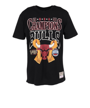 バスケットボールウェア 半袖Tシャツ BULLS TP10214-CBUBLCK