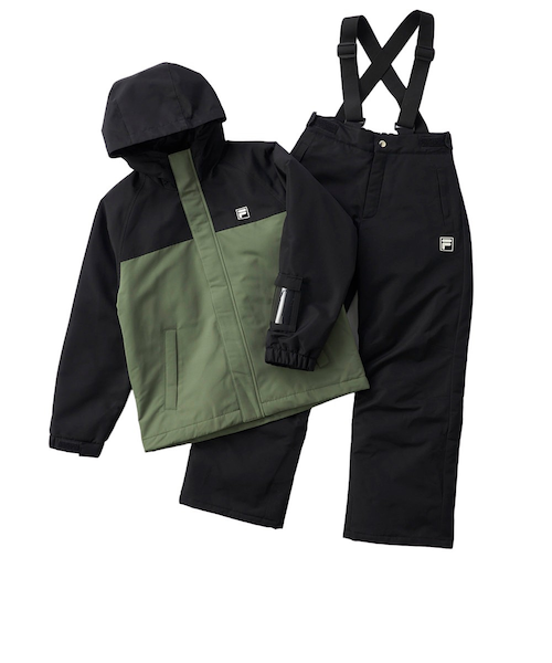 フィラ（FILA）ジュニア 切替スノーウェア 上下セット 145721-KH