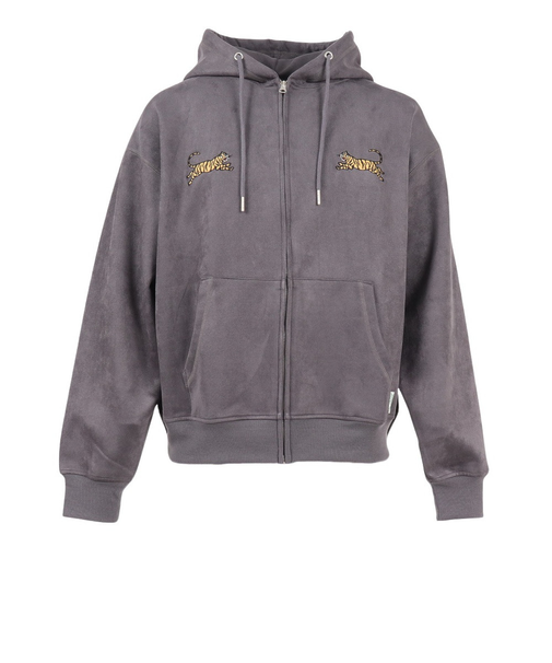 パワー・トゥ・ザ・ピープル（POWER TO THE PEOPLE）トラ スウェード ジップ フーディー 5701015-02 CHA