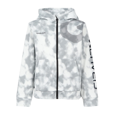 ジュニア BRUSHED フリース ジャケット SW5F0017-TR862-GRDSH WHT