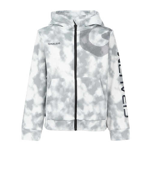 ジュニア BRUSHED フリース ジャケット SW5F0017-TR862-GRDSH WHT