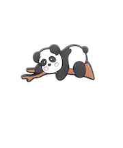 クロックス（crocs）ジビッツチャーム パンダ 10008496