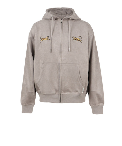 パワー・トゥ・ザ・ピープル(POWER TO THE PEOPLE)トラ スウェード ジップ フーディー 5701015-04… パワー・トゥ・ザ・ピープル（POWER TO THE PEOPLE）トラ スウェード