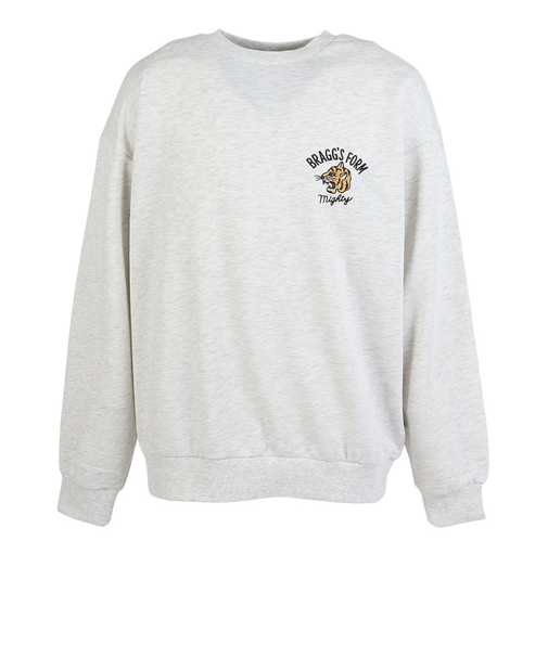 パワー・トゥ・ザ・ピープル(POWER TO THE PEOPLE)刺繍 Tiger ラグ スウェットシャツ 5701018-37 KNR