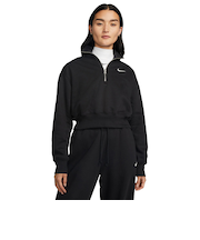 ナイキ（NIKE）スポーツウェア フェニックス フリース オーバーサイズド 1/2ジップ クロップ スウェットシャツ DQ5768-010