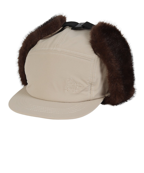 エビス（ebs）帽子 ファーキャップ ベージュ 4500417-FUR CAP BEIGE