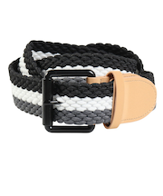 エビス(ebs)ゴムメッシュ ベルト 4500821-GOMU MESH BK/LINE