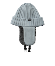 エビス(ebs)帽子 リブフラップ 4500427-RIB FLAP BL/GY