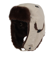 エビス(ebs)帽子 フライトキャップ ベージュ 4500418-FLIGHT CAP BEIGE