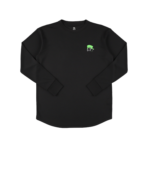 エゴザル(EGOZARU)バスケットボールウェア クリーピーロゴ ロングスリーブT EZFW25ULS024C001