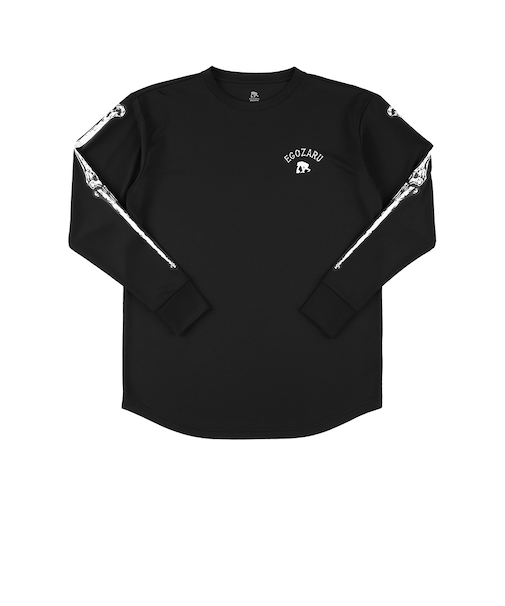 エゴザル（EGOZARU）バスケットボールウェア ボーン ロングスリーブTシャツ EZFW25ULS023C001