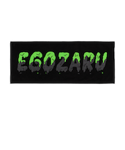 エゴザル(EGOZARU)クリーピーロゴ スポーツフェイスタオル EZFW25UTW010C221