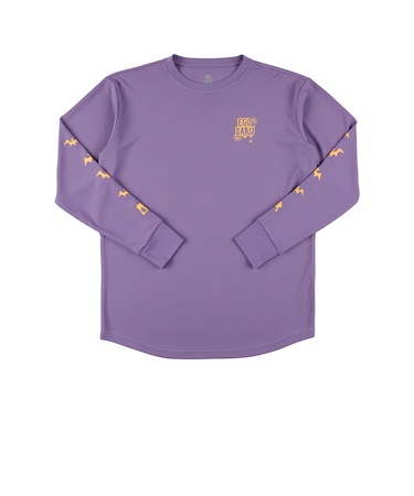 エゴザル(EGOZARU)バスケットボールウェア グロウ ホラーロゴ 長袖Tシャツ EZFW25ULS025C223