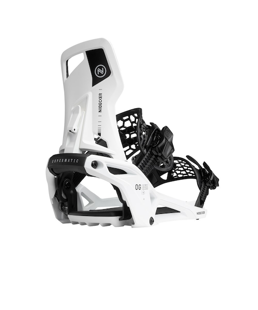 ナイデッカー（NIDECKER）スノーボードビンディング 26 SUPERMATIC OG WHITE