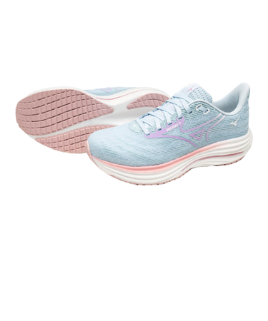 ミズノ（MIZUNO）ランニングシューズ ジョギングシューズ ウエーブ ライダー 29 SW ライトブルー J1GD250625 スニーカー