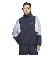 アディダス(adidas)TEAM トラム ルーズフィット カラー ブロッキング ウインドブレーカー ジャケット P0338-KA0936