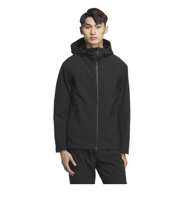 アディダス(adidas)プレミアム スポーツ 圧着加工フリースウーブン フードジャケット F6835-KA1218