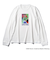 スポルディング（SPALDING）バスケットボールウェア ロングスリーブTシャツ スポンジ・ボブ ネオンアート SMT25154SWH