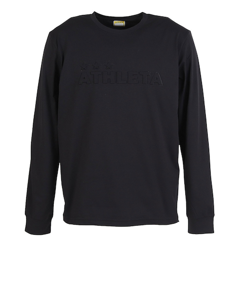 アスレタ（ATHLETA）サッカー フットサルウェア 長袖シャツ 3387 BLK
