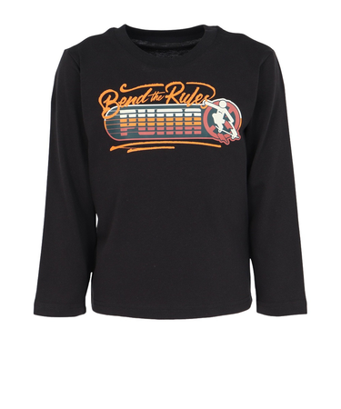 プーマ（PUMA）ジュニア MID90S 長袖Tシャツ 691177 01 BLK