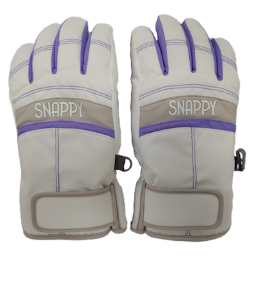 スナッピー（Snappy）ガールズ 五指グローブ 25SN-002JG WHT