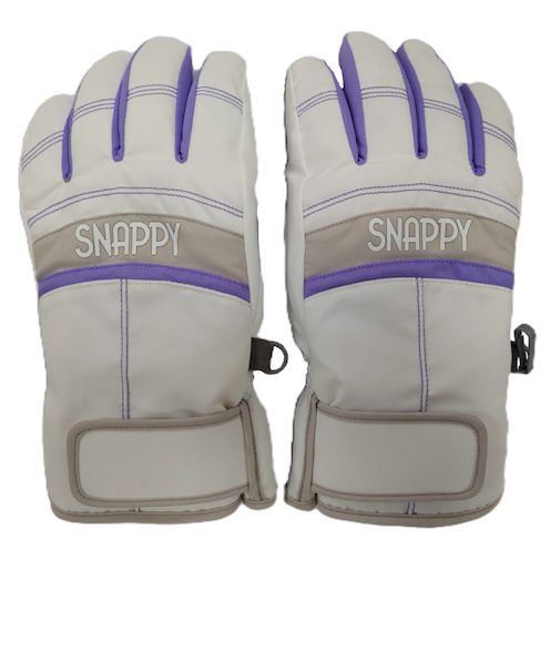 スナッピー（Snappy）ガールズ 五指グローブ 25SN-002JG WHT