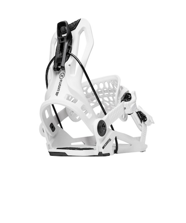 ナイデッカー（NIDECKER）スノーボードビンディング 26 FLIGHT WHITE