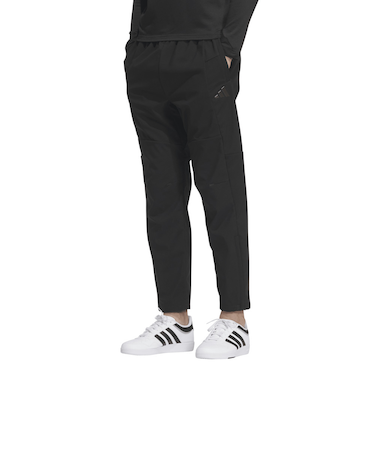 アディダス（adidas）プレミアム スポーツ 圧着加工フリースウーブン アンクル丈 オープンヘム パンツ CN431-JZ8739