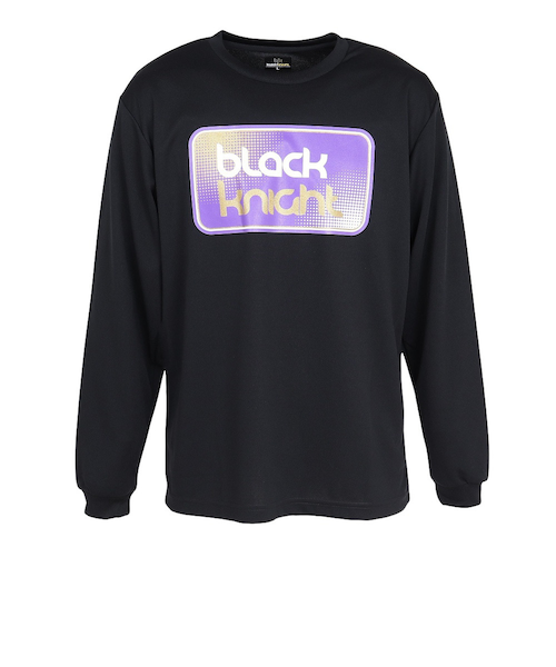 バドミントンウェア ドライロングTシャツ T-5203U-BLA｜スーパー