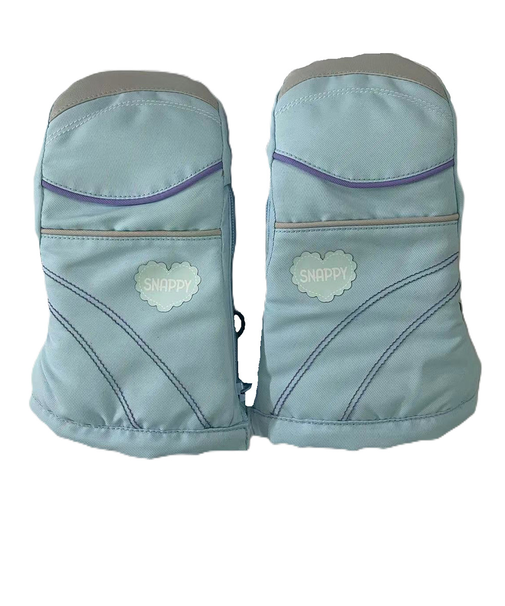 スナッピー（Snappy）キッズ ガールズ ミトングローブ 25SN-002KGM SAX