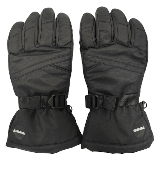スノーウェイブ（SNOW WABE）五指グローブ 25SW-001M BLK