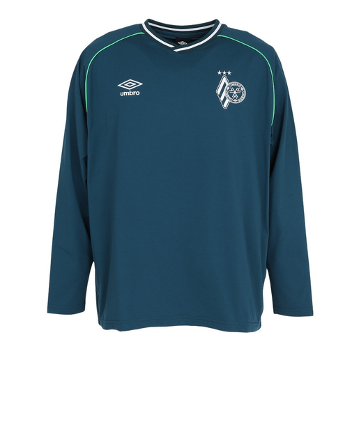 アンブロ（UMBRO）サッカーウェア THIRD フィールテック長袖プラクティスシャツ UF5FLS51M GR00