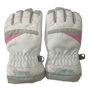 スナッピー（Snappy）キッズ ガールズ 五指グローブ 25SN-001KG WHT
