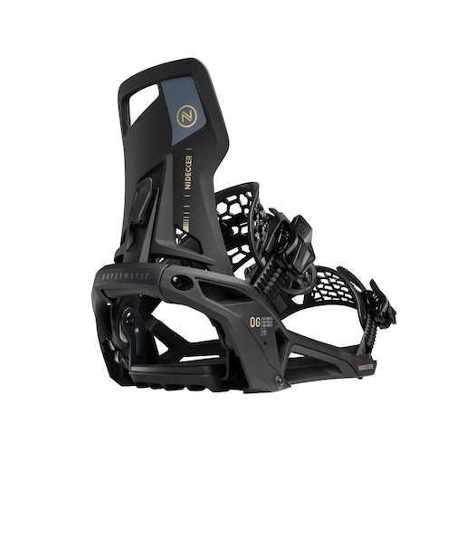 ナイデッカー(NIDECKER)スノーボードビンディング 26 SUPERMATIC OG BLACK