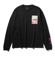スポルディング（SPALDING）バスケットボールウェア ロングスリーブTシャツ グランジウォール SMT25122BK