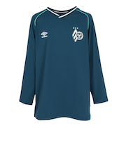 アンブロ（UMBRO）サッカーウェア ジュニア THIRD フィールテック長袖プラクティスシャツ UF5FLS51J GR00