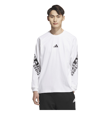 アディダス(adidas)ワーディング パック ルーズフィット 長袖Tシャツ QF125-KA1283