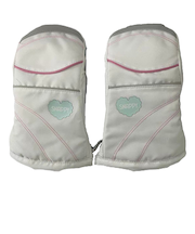 スナッピー（Snappy）キッズ ガールズ ミトングローブ 25SN-002KGM WHT