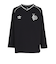 アンブロ（UMBRO）サッカーウェア ジュニア THIRD フィールテック 長袖プラクティスシャツ UF5FLS51J BK00