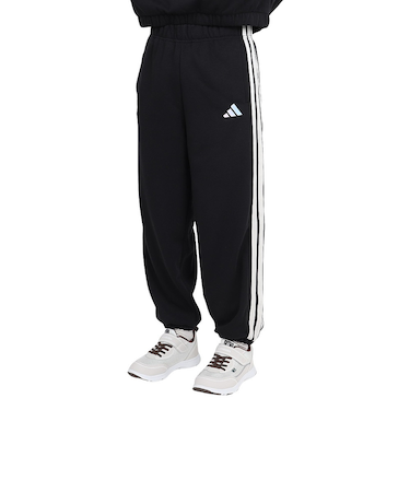 アディダス（adidas）キッズ ガールズ スウェット ルーズフィット フルレングス パンツ HF644-JZ8674