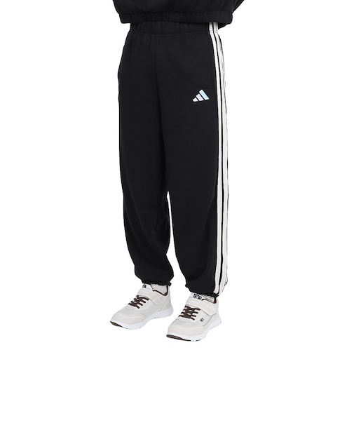 アディダス（adidas）キッズ ガールズ スウェット ルーズフィット フルレングス パンツ HF644-JZ8674