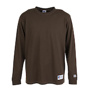 ラッセル（RUSSELL）30/-TC 長袖Tシャツ RBM25S0016 BRN