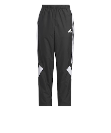 アディダス（adidas）キッズ マストハブ カラーブロック 起毛 トリコット ウーブン 9/10丈 トラックパンツ ID047-KA1319