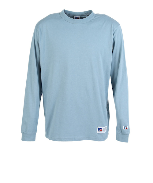 ラッセル（RUSSELL）30/-TC 長袖Tシャツ RBM25S0016 BLU｜スーパー