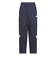 アディダス（adidas）キッズ マストハブ カラーブロック 起毛 トリコット ウーブン 9/10丈 トラックパンツ ID047-KA1318