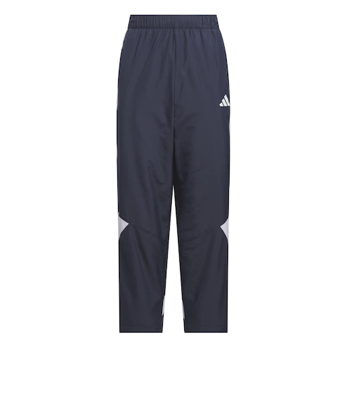 アディダス（adidas）キッズ マストハブ カラーブロック 起毛 トリコット ウーブン 9/10丈 トラックパンツ ID047-KA1318